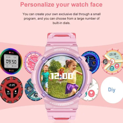 Children Smart Watch With 1.2 Inch Round Screen And Sleep Monitor