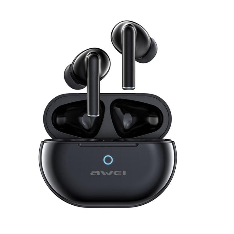 Awei T61 Pro TWS Earbuds with Dual Microphone and Noise Cancellation Technology Black