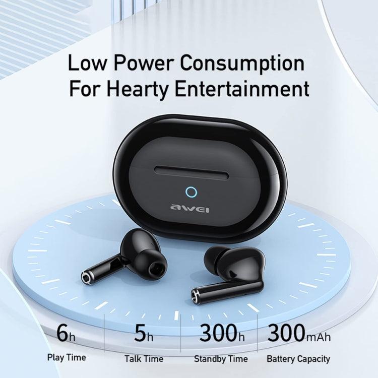 Awei T61 Pro TWS Earbuds with Dual Microphone and Noise Cancellation Technology