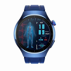 MT200 Pro 1.43" AMOLED Smart Watch with ECG, Body Temp, and Blood Glucose Tracking - IP67 Water Resistant