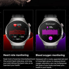 MT200 Pro 1.43" AMOLED Smart Watch with ECG, Body Temp, and Blood Glucose Tracking - IP67 Water Resistant