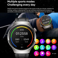 MT200 Pro 1.43" AMOLED Smart Watch with ECG, Body Temp, and Blood Glucose Tracking - IP67 Water Resistant