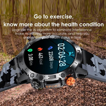 Reliable Smart Watch for Everyday Health Tracking and Connections - rugged sport smartwatch displaying steps, heart rate, calories and notifications