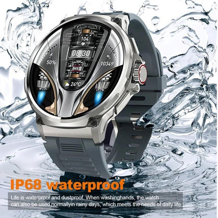 Smart Watch for Everyday Activity and Health Monitoring with waterproof IP68 design tracking steps, sleep, reminders and heart rate for daily wellness