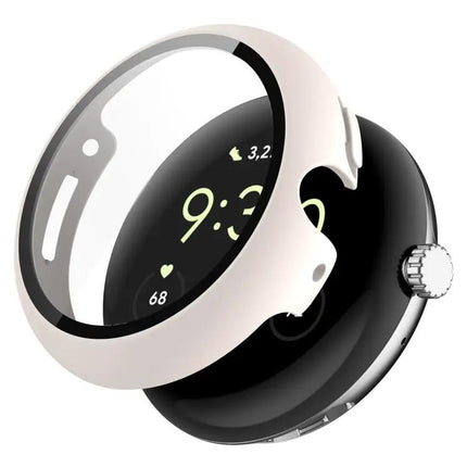 Pixel Watch 2 Full Cover PC And Tempered Glass Case