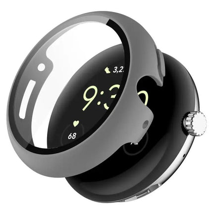 Pixel Watch 2 Full Cover PC And Tempered Glass Case