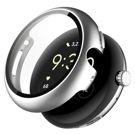 Pixel Watch 2 Full Cover PC And Tempered Glass Case