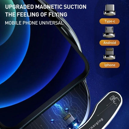 Infrared Wireless Car Charger and Air Outlet Holder vent-mount with infrared sensor automatic clamp and magnetic suction for Type-C Android iPhone