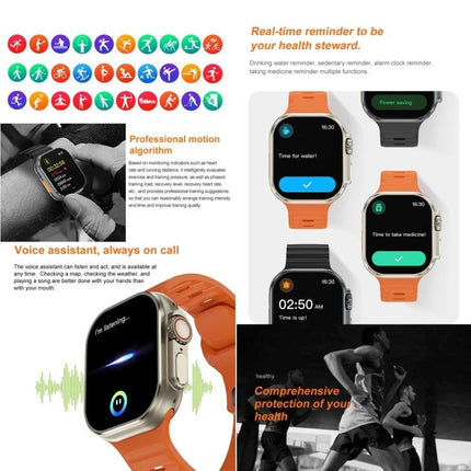 Companion Watch for Daily Routines and Everyday Tasks showing smartwatch notifications, activity tracking, Bluetooth calls and health reminders