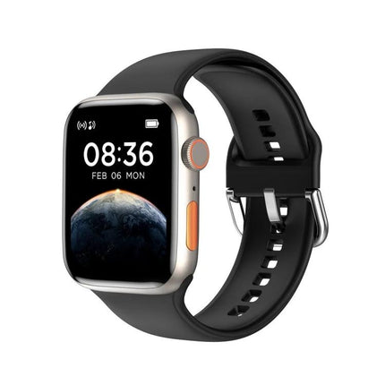 Essential Bracelet for Daily Health and Activity Tracking - sleek black smartwatch showing time, sleep and activity modes for everyday monitoring