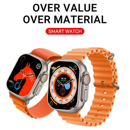 Essential Wearable for Monitoring Daily Health and Activity - orange smart bracelet showing heart rate and activity tracking on display