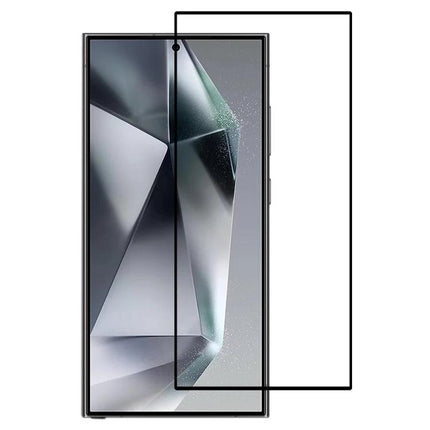 Samsung Galaxy Tempered Glass Screen Protector For Everyday Use ultra-thin clear protector on Samsung Galaxy showing full-screen coverage