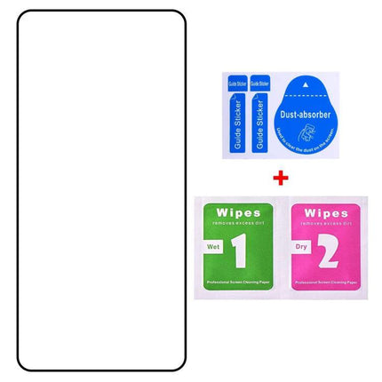 Samsung Galaxy Tempered Glass Screen Protector For Everyday Use - ultra-thin protector with guides, dust absorber, wet and dry wipes