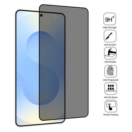 Tempered Glass Screen Film for Samsung Phones Everyday Protection - ultra-thin anti-scratch privacy screen protector for Samsung display