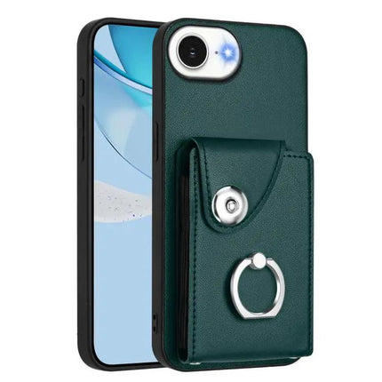Card Holder Ring Phone Case For iPhone 17 Pro Max, 17 Pro, 17, Air