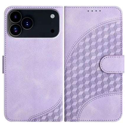 Elephant Head Embossed PU Leather Case With Lanyard For iPhone 17 Series Wallet