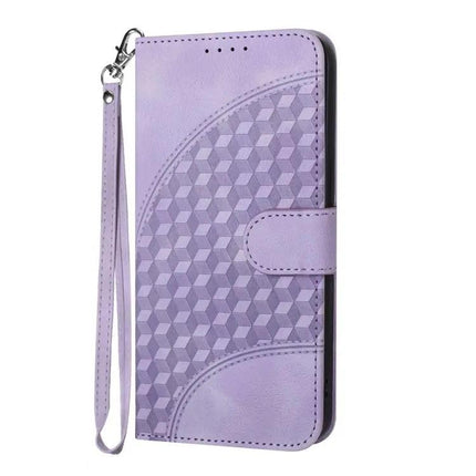 Elephant Head Embossed PU Leather Case With Lanyard For iPhone 17 Series Wallet