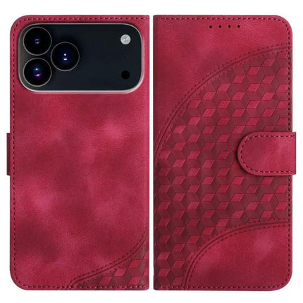 Elephant Head Embossed PU Leather Case With Lanyard For iPhone 17 Series Wallet