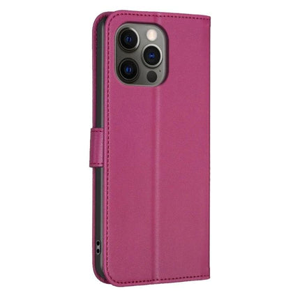 Embossed Leather Phone Case For Daily Carry With Card Slot in pink embossed PU leather with TPU inner shell and magnetic closure