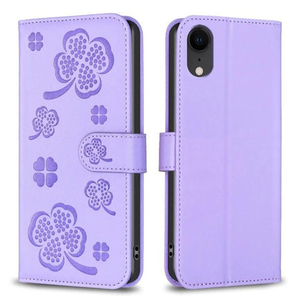 Leather Phone Case With Card Holder For Everyday Errands And Commutes Slim Design - lilac floral wallet case with kickstand and TPU protection