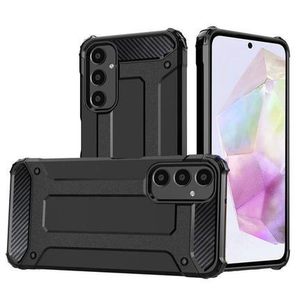 Magic Armor Case for Samsung Galaxy S24 black rugged low-profile protective phone case with precise camera and port cutouts