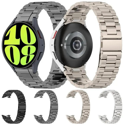 Three-Bead Titanium-Steel Band for Galaxy Watch 5/6