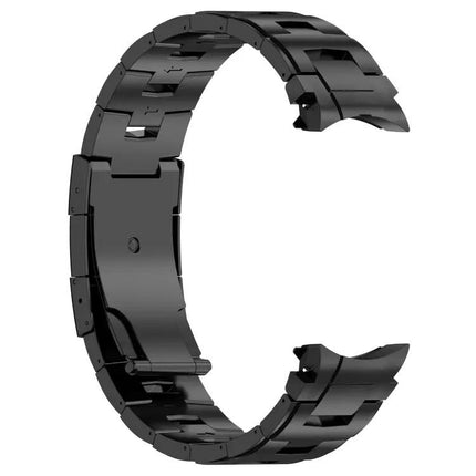 Pure Titanium Button Metal Watch Band For Galaxy Watch6