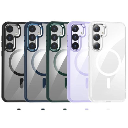 Samsung Galaxy Clear Case For Everyday Protection Against Scratches And Dirt, Keeps Original Look - transparent slim protective case showing phone color and camera cutouts