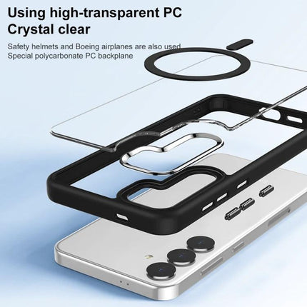 Samsung Galaxy Clear Case For Everyday Protection Against Scratches And Dirt, Keeps Original Look - transparent PC case showing slim protective layers and camera cutouts