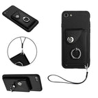 For iPhone SE 2022/SE 2020/6/7/8 / Black