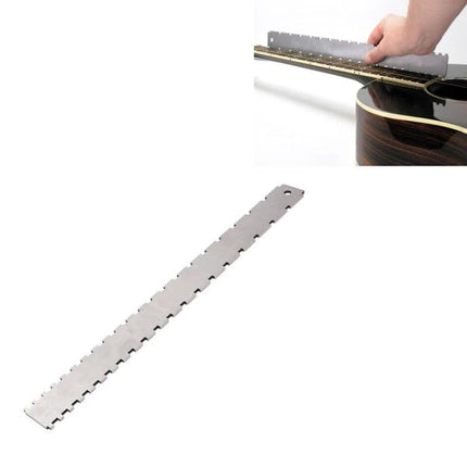 Handy Tool for Guitar Maintenance and Everyday Adjustments - stainless steel string nut ruler for tightening and minor repairs