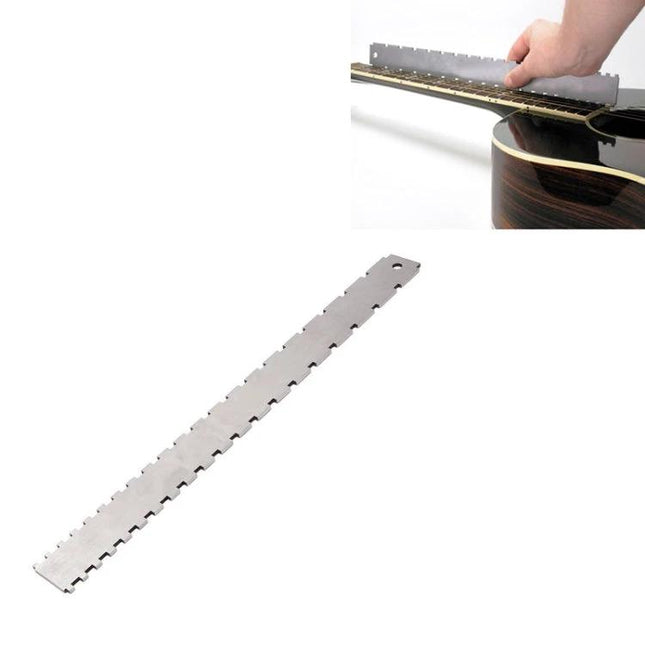 Handy Tool for Guitar Maintenance and Everyday Adjustments - stainless steel string nut ruler for tightening and minor repairs
