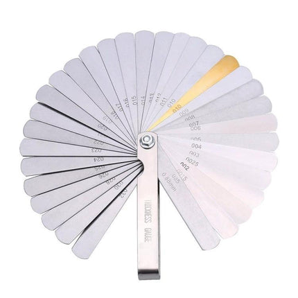 Handy Tool Set for Everyday Guitar Maintenance at Home - String Action Gauge Fan for Setup and Fret Work