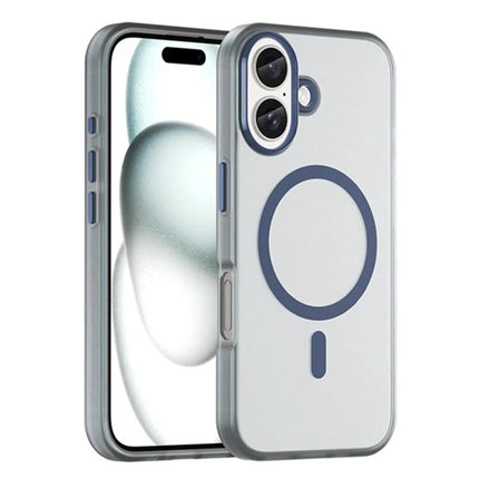iPhone Case for Everyday Protection slim clear MagSafe-compatible case with blue ring, precise fit shielding against scratches and drops