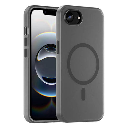 iPhone Case for Everyday Protection and Style — slim gray MagSafe-compatible protective case with precise cutouts and responsive buttons