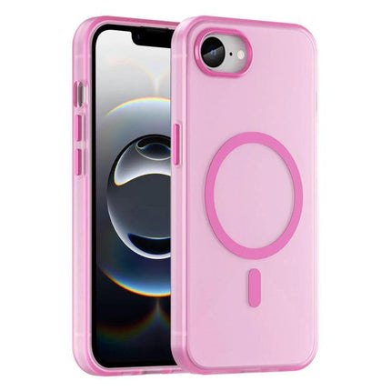 iPhone Case for Everyday Protection and Style - pink MagSafe-compatible minimalist protective case with precise cutouts and responsive buttons