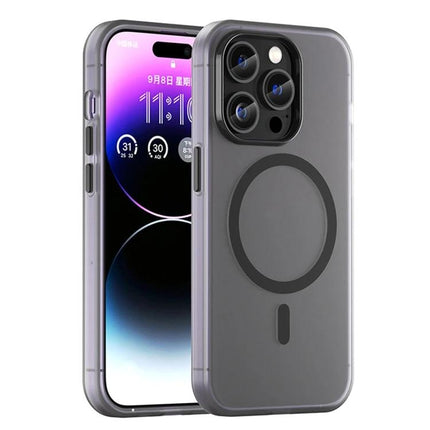 iPhone Case for Everyday Protection - matte translucent low-profile iPhone case with MagSafe ring, button access and drop-resistant everyday protection