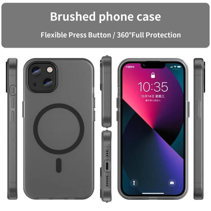 iPhone Case for Everyday Protection slim matte translucent TPU with 360-degree buffered corners and raised camera lip