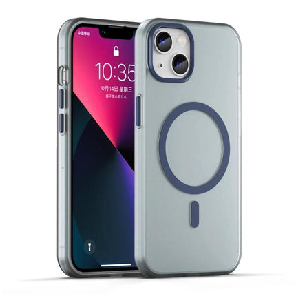 iPhone Case for Everyday Protection slim matte translucent TPU case with 360-degree buffered corners and MagSafe ring