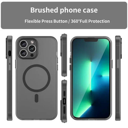 Frosted Translucent iPhone Case For Everyday Protection During Commutes And Daily Activities