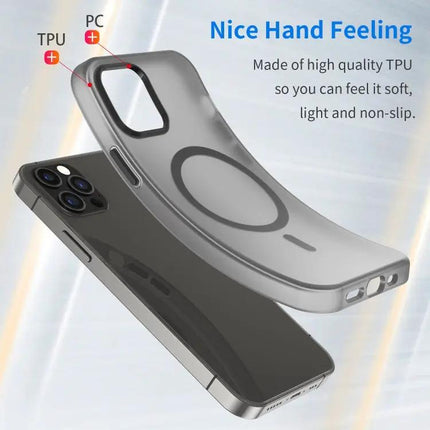 Frosted Translucent iPhone Case For Everyday Protection During Commutes And Daily Activities