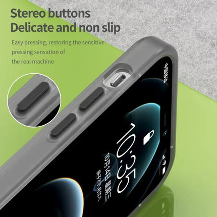 Frosted Translucent iPhone Case For Everyday Protection During Commutes And Daily Activities