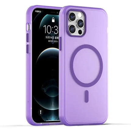 Frosted Translucent iPhone Case For Everyday Protection During Commutes And Daily Activities
