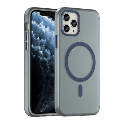 Frosted Translucent iPhone Case For Everyday Protection During Commutes And Daily Activities - matte MagSafe ring, slim translucent protective case