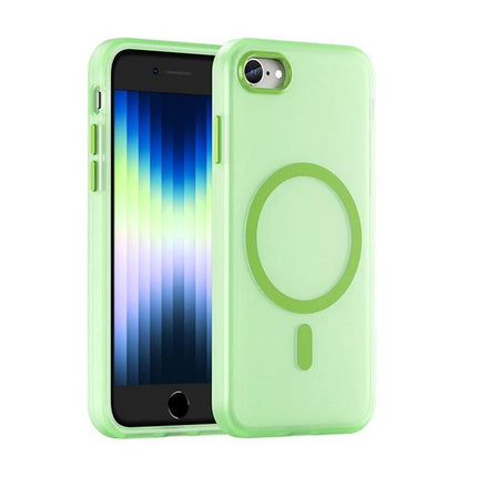 iPhone Case for Everyday Protection – translucent matte green slim case with MagSafe ring, low-profile drop and scratch resistance, full port and button access