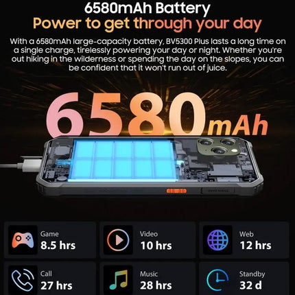 Blackview BV5300 Plus Rugged 6.1 Inch Outdoor Android Phone