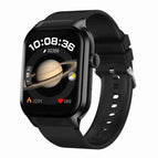 Silicone Strap Black / Black
