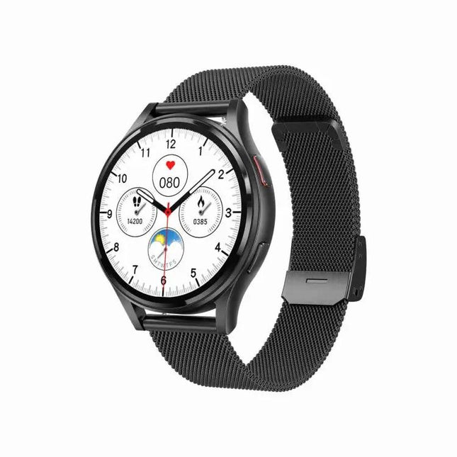 Milanese Steel Strap Smartwatch For Everyday Health Tracking | Syndmart