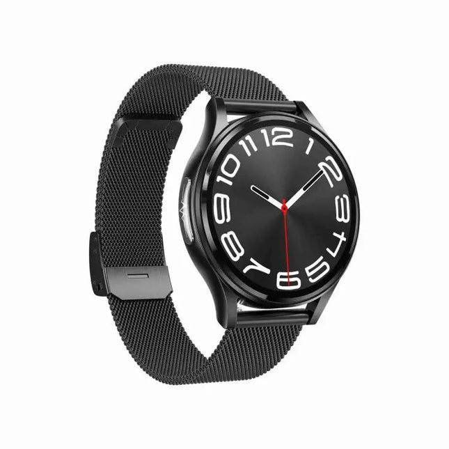 Milanese Steel Strap Smartwatch For Everyday Health Tracking | Syndmart