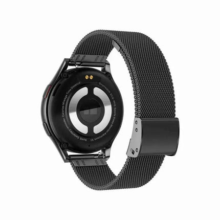 Milanese Steel Strap Smartwatch For Everyday Health Tracking